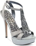 Jessica Simpson Bennies Platform Evening Sandals - Lyst