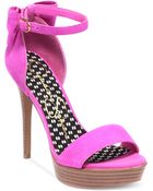 Jessica Simpson Bowie Platform Dress Sandals - Lyst