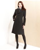 Jones New York Petite Wool-Blend Walker Coat - Lyst