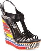 Naughty Monkey Pippa Platform Wedge Sandals - Lyst
