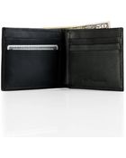 Polo Ralph Lauren Burnished Leather Billfold Wallet - Lyst