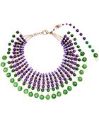 Rosantica Amethyst Agate Orchidea Necklace - Lyst