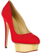 Charlotte Olympia Dolly Platform Pump - Lyst