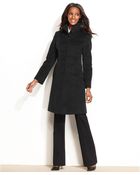 Jones New York Woolblend Jacquard Walker - Lyst