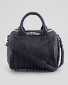Alexander Wang Rockie Small Crossbody Satchel Bag Ink - Lyst