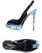 Emilio Pucci Sandals - Lyst