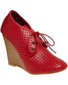 ModCloth Style Squared Wedge - Lyst