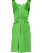Issa Ruched Silk jersey Dress - Lyst