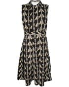 Suno Inverted Pleat Dress - Lyst