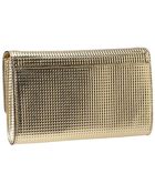 Michael Kors Gia Clutch with Lock - Lyst