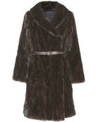 Marc Jacobs Fur Coat - Lyst