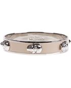 Alexander McQueen Brass Skull Bracelet - Lyst