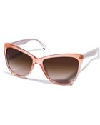 Dolce & Gabbana Acetate Cat-eye Gradient Sunglasses - Lyst