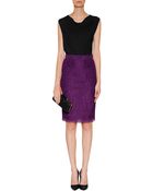 Alberta Ferretti Asymmetrical Draped Top - Lyst
