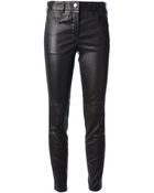 Givenchy Lamb Skin Trouser - Lyst