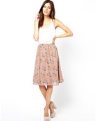 Sugarhill Skirt in Merry Go Print - Lyst