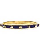 Alexander McQueen Brass Thin Skull Bracelet - Lyst