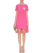 Emilio Pucci Tonal Rose Snakeskinstingray Clutch - Lyst