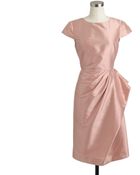 J.Crew Carson Dress In Silk Dupioni - Lyst