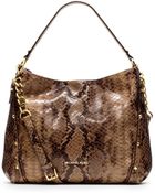 Michael Kors Michael Large Leigh Shoulder Bag - Lyst