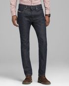 Diesel Jeans Straight Slim Fit in Blue - Lyst