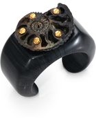 Kara By Kara Ross Bolted Ammonite Resin Cuff Bracelet - Lyst