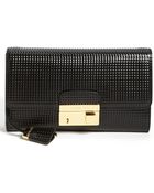 Michael Kors Gia Clutch - Lyst