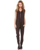 3.1 Phillip Lim Sleeveless Drape Neck Jumpsuit - Lyst