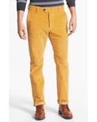 French Connection Straight Leg Stretch Corduroys - Lyst