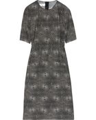 Marni Printed Cotton-poplin Dress - Lyst