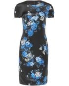 McQ by Alexander McQueen Print Silk Dress - Lyst