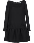 Victoria Beckham Short Dress - Lyst