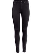 H&M Imitation Leather Trousers - Lyst