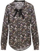 Mulberry Pleat Sleeve Blouse - Lyst