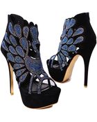 Akira Platform Sandal Heel - Lyst