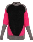 Joseph Mohair Intarsia Sweater - Lyst