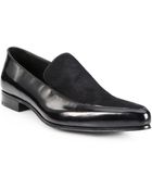 Prada Cavillino Spazzolato Loafer - Lyst