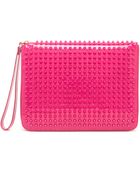 Christian Louboutin Patent Leather Studded Ipad Case - Lyst