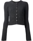 Dolce & Gabbana Cable Knit Cardigan - Lyst