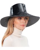 Eric Javits Wide Brim Hat - Lyst