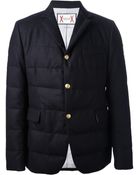 Moncler Gamme Bleu Padded Coat - Lyst