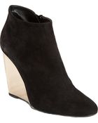 Pierre Hardy Metallic Wedge Ankle Boot - Lyst