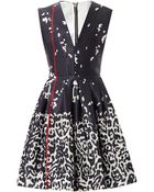 Preen By Thornton Bregazzi Lola Leopard Pixel Dress - Lyst