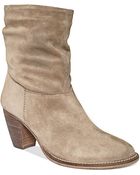 Steven By Steve Madden Welded Mid Heel Booties - Lyst