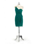 Xscape Embellished One-Shoulder Dress - Lyst