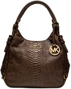 Michael Kors Bedford Medium Shoulder Tote - Lyst