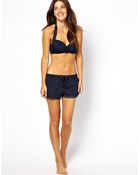 Seafolly Bella Rose Laser Cut Boardshorts - Lyst