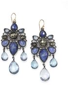 Alexis Bittar Semiprecious Doublet Chandelier Earrings - Lyst