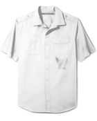 Sean John Solid Twill Short Sleeve Shirt - Lyst
