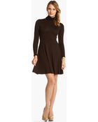 Karen Kane Turtle neck Dress - Lyst